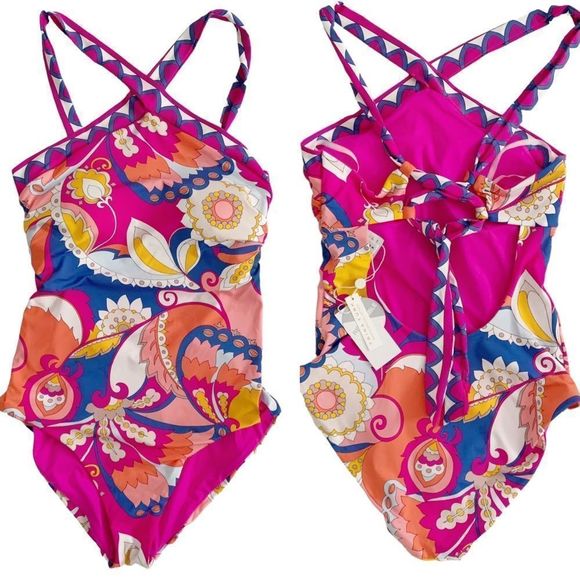 TRINA TURK Sevilla One Piece Swimsuit! Retail $162 - Picture 1 of 6
